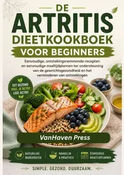 Omslag van DE Artritis Dieetkookboek VOOR BEGINNERS
