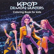 Omslag van KPOP Demon Hunters Coloring Book