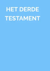 Omslag van HET DERDE TESTAMENT