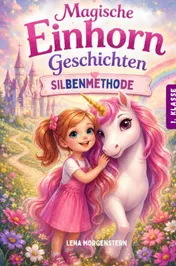 Omslag van LiIly lernt, mutig zu sein - Magische Einhorn Erstlesegeschichten zum lesen lernen