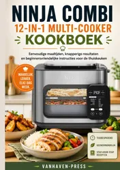 Omslag van NINJA COMBI 12-IN-1 MULTI-COOKER KOOKBOEK