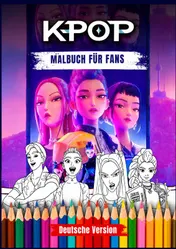 Omslag van kpop malbuch