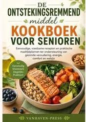 Omslag van DE Ontstekingsremmend middel KOOKBOEK VOOR SENIOREN