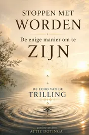 Omslag van Stoppen met Worden. De Enige manier om te Zijn