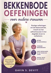 Omslag van BEKKENBODEMOEFENINGEN voor oudere vrouwen
