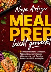 Omslag van Ninja Airfryer Meal Prep leicht gemacht