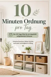 Omslag van 10 Minuten Ordnung pro Tag: Der 30-Tage-Plan für ein dauerhaft aufgeräumtes Zuhause