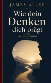 Omslag van Wie dein Denken dich prägt (As a Man Thinketh)