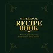Omslag van Recipe Book Fill-in Book - Recipe Collection Book - My Recipe Notebook