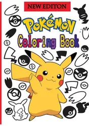 Omslag van Pokémon Coloring Book