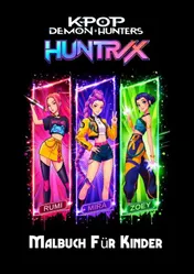 Omslag van K-Pop Demon Hunters Malbuch für Kinder