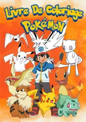 Omslag van Livre de coloriage Pokémon