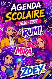 Omslag van Agenda Scolaire 2026 2027 Kpop Demon Hunters