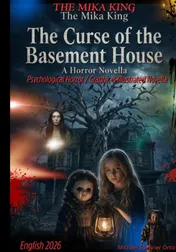 Omslag van "The Curse of the Basement House" A Horror Novella - The Mika King