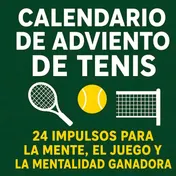 Omslag van Calendario de Adviento de Tenis