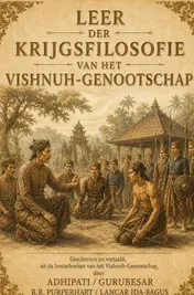 Omslag van LEER DER KRIJGSFILOSOFIE VAN HET VISHNUH GENOOTSCHAP