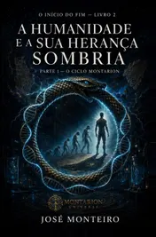 Omslag van A humanidade e a sua herança sombria: parte 1 o ciclo Montarion