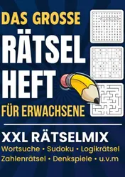 Omslag van Das große Rätselheft für Erwachsene