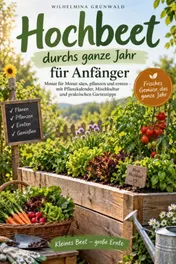 Omslag van Hochbeet durchs ganze Jahr für Anfänger