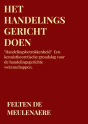Omslag van Het handelingsgericht doen