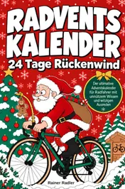 Omslag van Radventskalender - 24 Tage Rückenwind