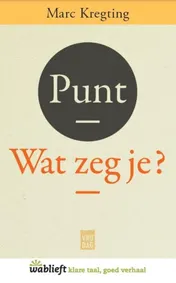 Omslag van Punt