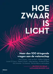 Omslag van Hoe zwaar is licht