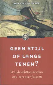 Omslag van Geen stijl of lange tenen?