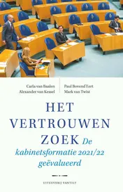 Omslag van Het vertrouwen zoek
