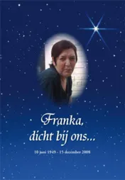 Omslag van Franka, dicht bij ons...