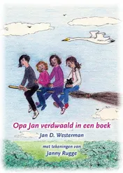 Omslag van Opa Jan verdwaald in een boek