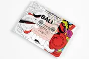 Omslag van Bali - Postcard Colouring Book