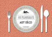 Omslag van 48 placemats Art Déco