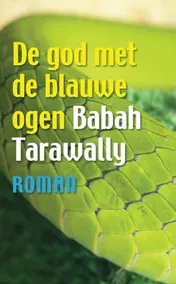 Omslag van De god met de blauwe ogen
