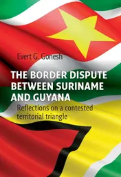Omslag van The border dispute between Suriname and Guyana