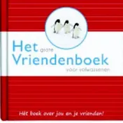 Omslag van Het Grote Vriendenboek voor volwassenen