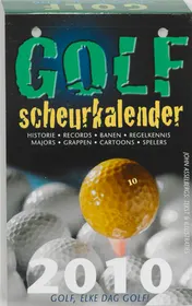 Omslag van Golf scheurkalender 2010