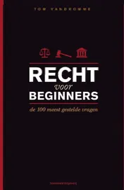 Omslag van Recht voor beginners