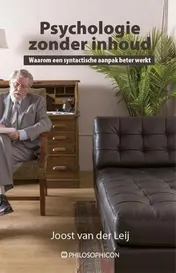 Omslag van Psychologie zonder inhoud