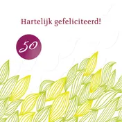 Omslag van Hartelijk gefeliciteerd: 50