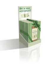 Omslag van Het kleine asperge kookboek display 10ex