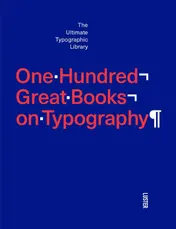 Omslag van One hundred great books on typography