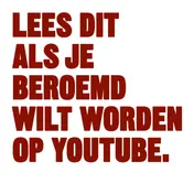 Omslag van Lees dit als je beroemd wilt worden op YouTube.