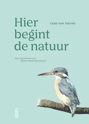 Omslag van Hier begint de natuur