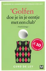Omslag van Golfen doe je in je eentje met een club
