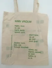 Omslag van Tasjes man vrouw verpakt per 20