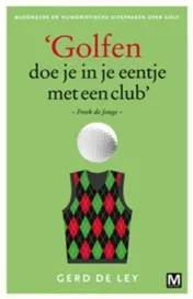 Omslag van Golfen doe je in je eentje met een club