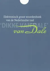 Omslag van Van Dale elektronisch groot woordenboek van de Nederlandse taal 14.7