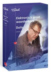Omslag van Van Dale Elektronisch groot woordenboek Duits 6.8