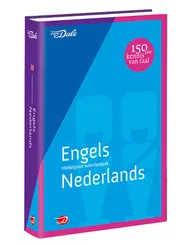 Omslag van Van Dale middelgroot woordenboek Engels-Nederlands
